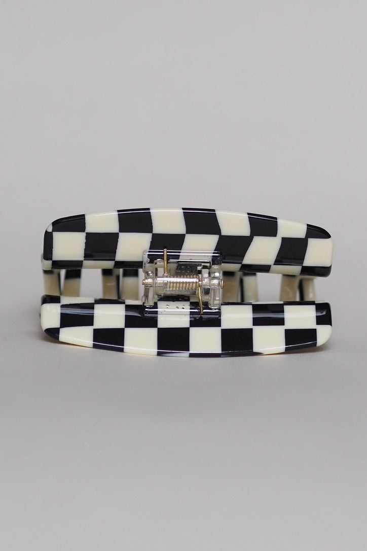 Hair Claw Black/White